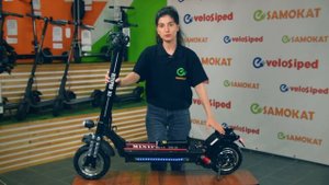 MINIPRO M3 электросамокат городской, с отличной амортизацией, мощностью мотора 1000W и батареей 16A