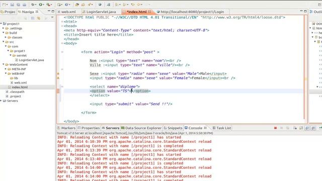 Tutorial 7 - Servlets Partie4 (Utilisation de method doPOST ) смотреть онлайн