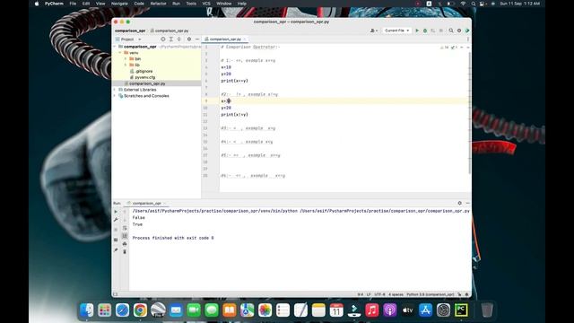 What are Comparison Operators in Python | Episode-10 смотреть онлайн
