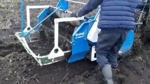 Копка картофеля в сырой земле! Копалка Pashin