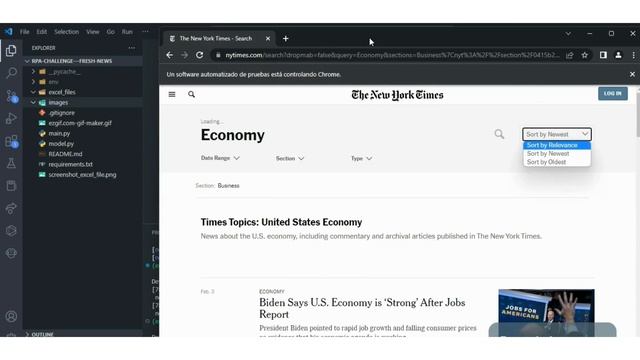 Scraping proyect with selenium - Python project