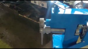 Зиговочная машина с роликами _ Эл. мех. привод