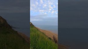 Красивый берег моря. Азовское.Кучегуры.