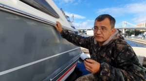 Уход за катерами из стеклопластика.