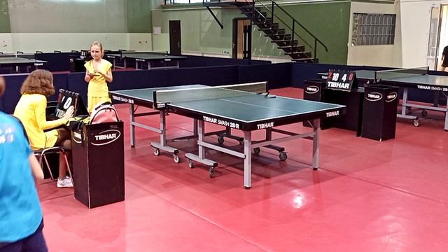 Прищепа Vs Романова, Детская Лига 2009 г.р., настольный теннис Жолква