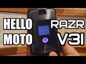 Как мы выходили в интернет: Motorola RAZR v3i