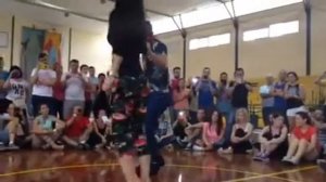 Bachata workshop, Daniel and Desiré dancing "As Long As You