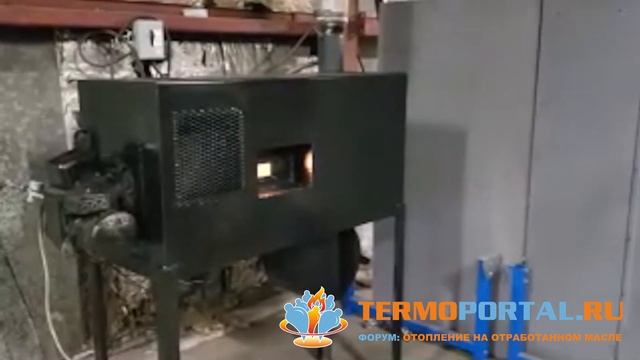 2 готовых варианта воздухонагревателя на отработанном масле своими руками
