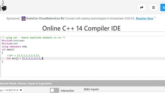 C++ : Remove Duplicates смотреть онлайн