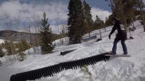 The Best Backyard Snowboard Park In The World! - Snowboard Colorado - (Day 32, Season 2)