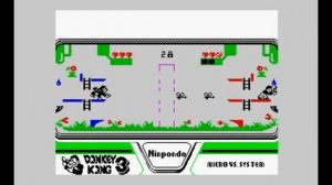 Donkey Kong 3 (2022) Walkthrough, ZX Spectrum
