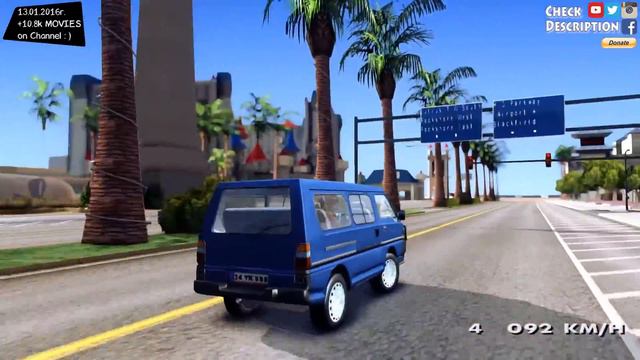 GTA San Andreas - Mitsubishi L300 Van EnRoMovies _REVIEW смотреть онлайн