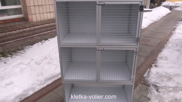 Клетка для шпицов. Размер 1,9 х 0,85 х 0,54 м.