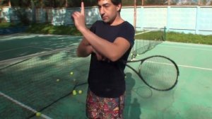 Теннис. Удары с лета. Часть 1.