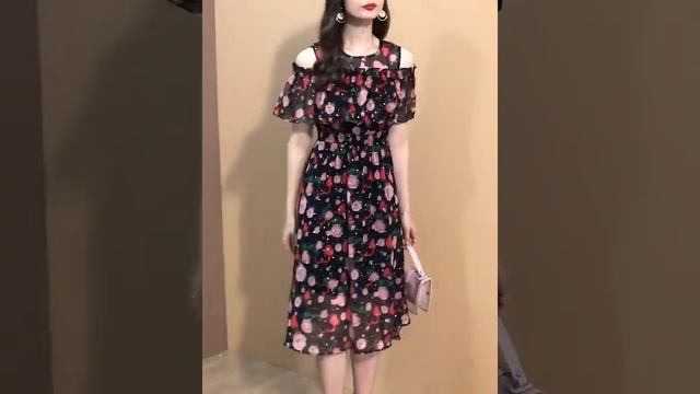 Gedivoen модное дизайнерское летнее платье для женщин с коротким рукавом без бретелек цветочным