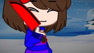 Aishite meme||Undertale||Yandere frisk||Au||gacha club