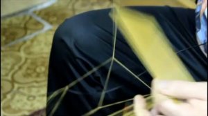 Обвяз сетеполотна рыболовного по краям. Как посадить декоративно сетное полотно.