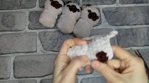 Мастер-Класс!!! Щенок Мопс!!! Брелок за 15 минут!!!#вяжуназаказ #вязаныеигрушки