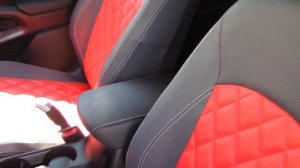 Авточехлы из экокожи для Киа Соул 3 поколение  Ромб Установка