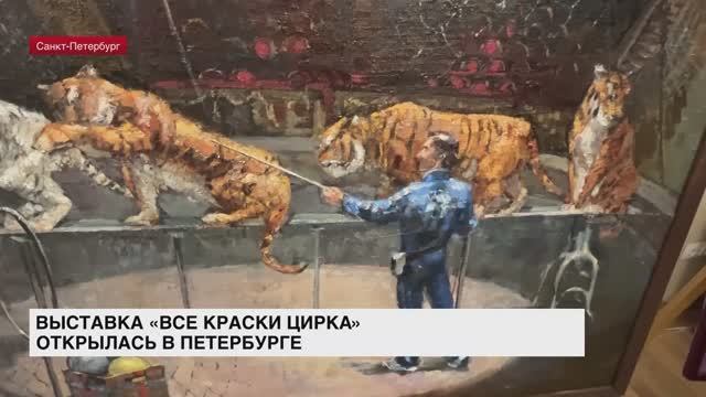 Выставка «Все краски цирка» открылась в Петербурге