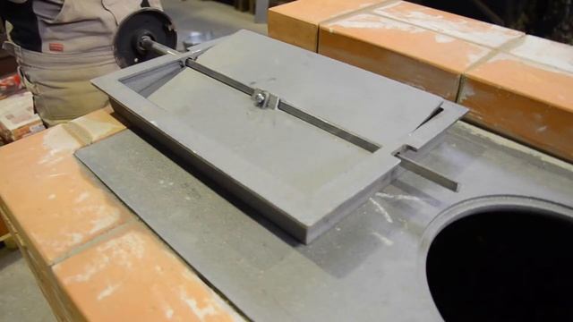 Как установить поворотную задвижку для печи и камина. Монтаж поворотной задвижки в дымоход