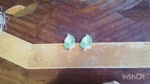 Красивый двухцветный листик крючком для Ирландского кружева. 1 часть мастеркласса.