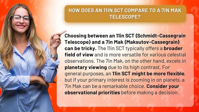 How Does an 11in SCT Compare to a 7in Mak Telescope? смотреть онлайн
