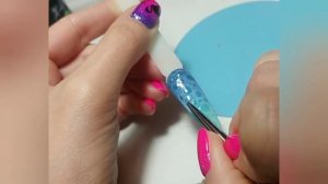 Under the sea | Sea nail art tutorial - summer nails ? Море на ногтях