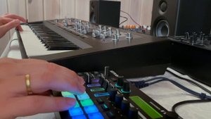 DJ TideWave "The final frontier" Roland SH-201 & Roland MC-101 - Trance DAWless jamming, no talking