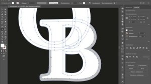 Шрифтовой логотип в Adobe Illustrator