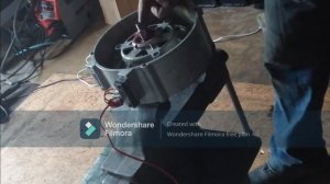 Минитрактор TZ4K14. Cборка генератора и вентилятора