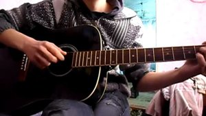 Дым кольцами на гитаре