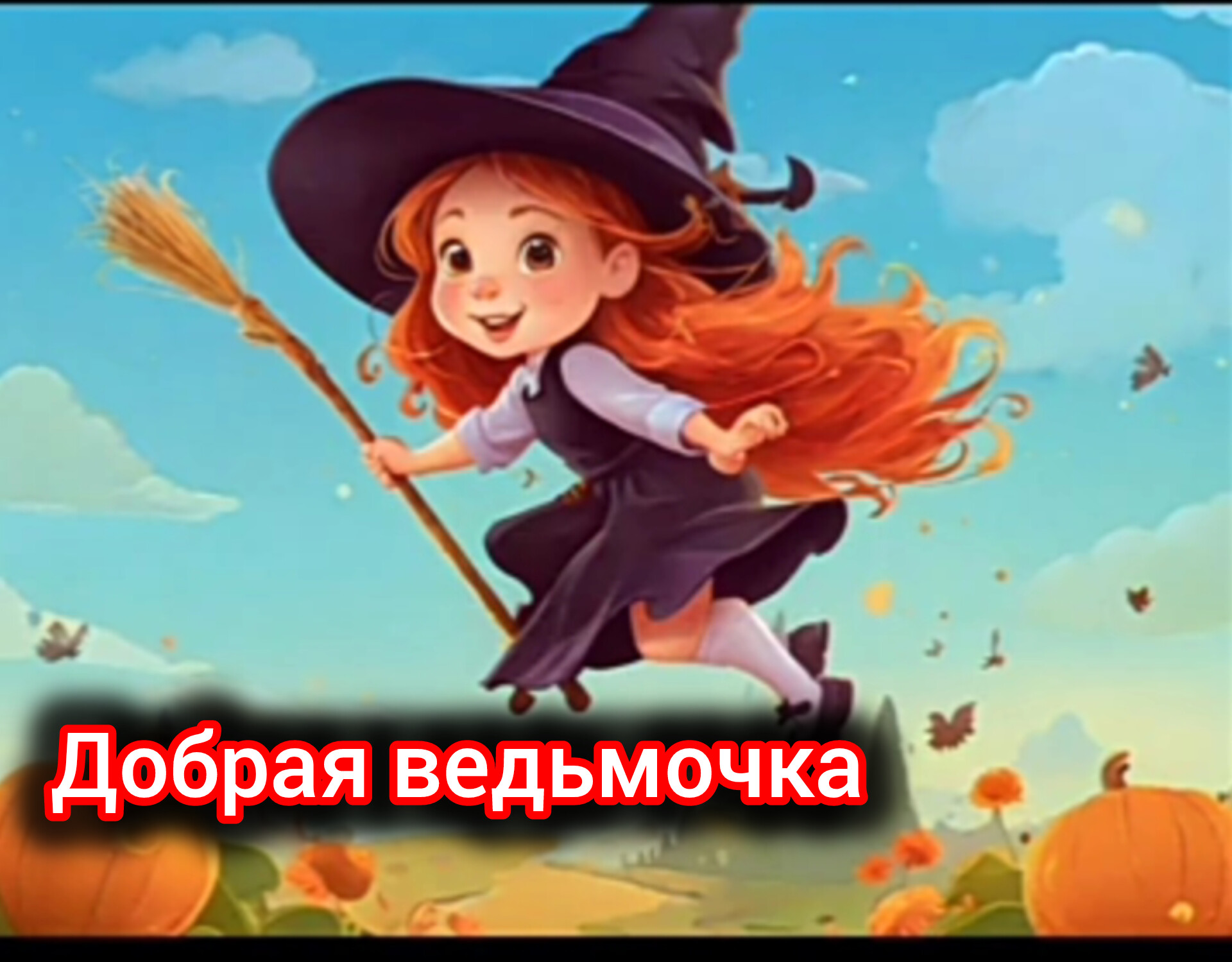 сказка на ночь.?. добрая ведьмочка