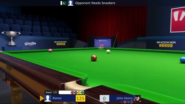 Unlucky maximum break 147 in Snooker stars android game смотреть онлайн