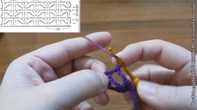 ЯПОНСКИЙ УЗОР 7 крючком. МК подробно, для начинающих / Crochet PATTERN detail, for beginners