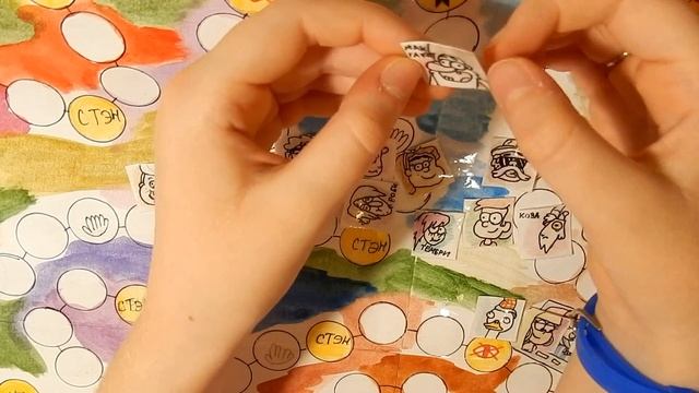 Игра ходилка Гравити Фолз / Как сделать настольную игру своими руками