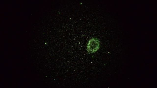 M57 Ring Nebula at 240X thru Image Intensifier in Real Time смотреть онлайн