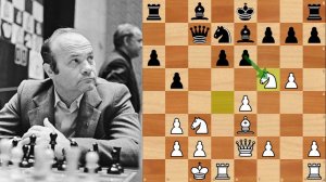 Югославский Таль ЖЕРТВУЕТ Коня, чтобы вскрыть оборону! Шахматы
