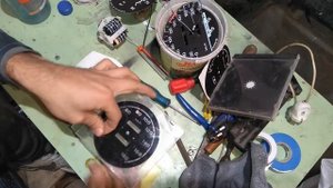 Пересвет приборной панели своими руками на ВАЗ 2107!