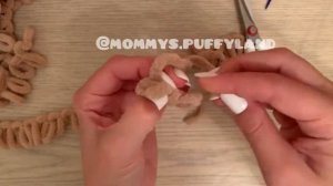 Микромишка из alize puffy fine. Часть 3. Ушки