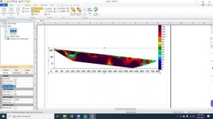 CONVERT RESISTIVTIY PSEUDOSECTION .INV FORMAT TO AUTOCAD .DXF FORMAT