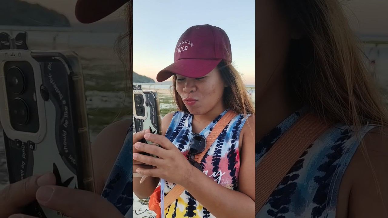 Filipina and low tide. People looking for seashells #travel2024 #shells #филиппины #boracay #ocean смотреть онлайн