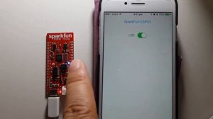 Sparkfun ESP32 Thing BLE iOS Swift Demo