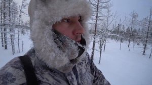 Удачная охота на глухаря зимой