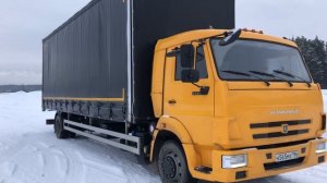 Камаз 4308 дела делишки. Катаю по месту. Получили резину на Даф