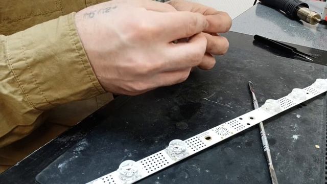 Ремонт подсветки телевизора своими руками, замена диода подсветки смотреть онлайн