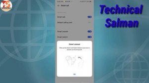 How To Smart Call Setting || On Vivo Phone Smart Call Setting || incoming Call Sensor कैसे On करे