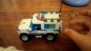 Обзор полицейских машин из лего