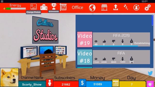 РОБЛОКС 100.000 ПОДПИСЧИКОВ ЗА ОДИН ДЕНЬ И КАК СТАТЬ ПОПУЛЯРНЫМ в ROBLOX симулятор мультик для дете смотреть онлайн