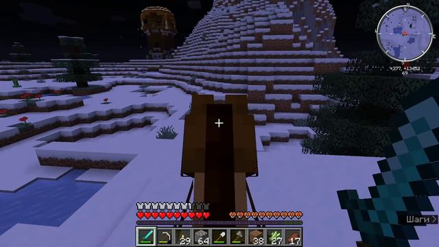 Майнкрафт. Выживание на сервере с анархией. Часть 8 "Марафон на коне" смотреть онлайн